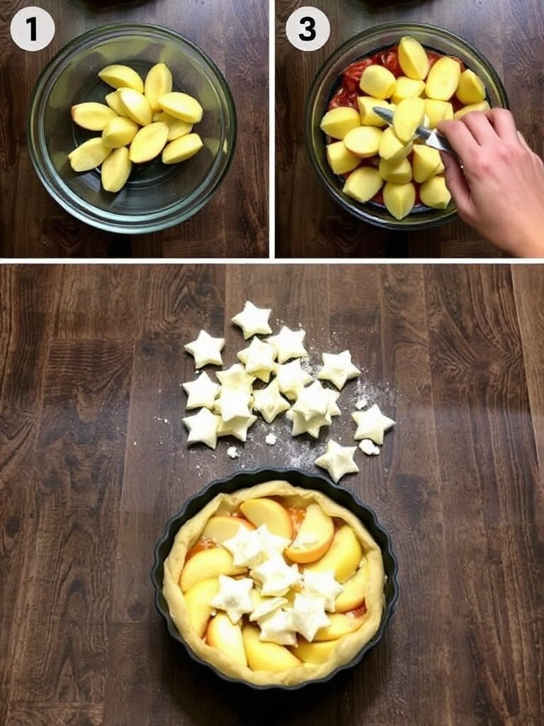 clafoutis pommes preparation