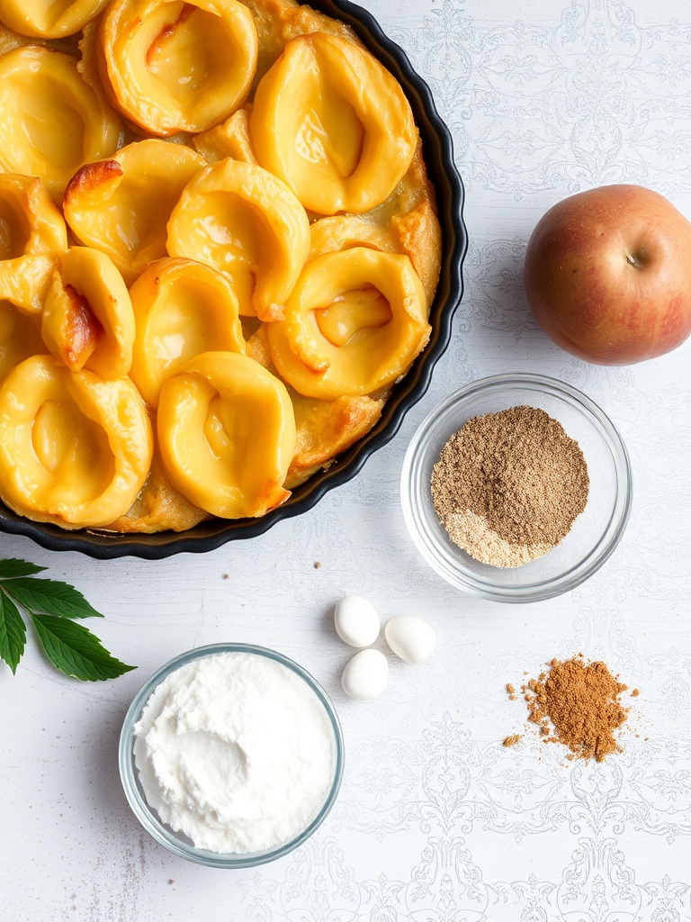 clafoutis pommes ingredients