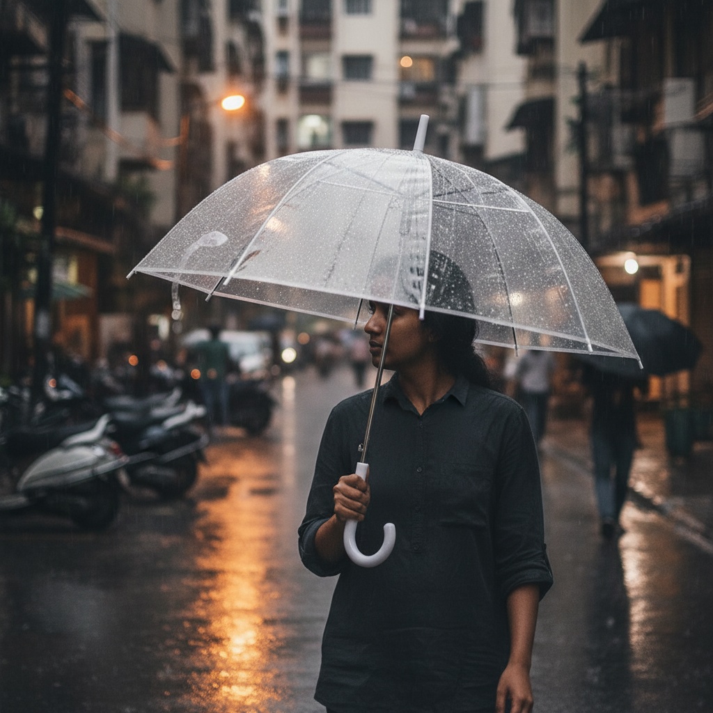 Long-term customer showing umbrella condition