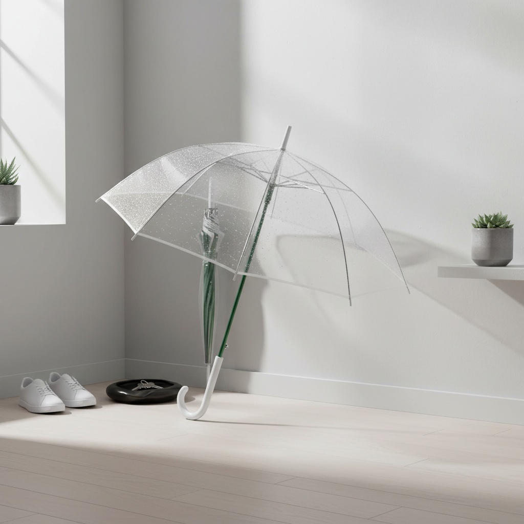 DomeLux™ Transparent Dome Umbrella photo 2
