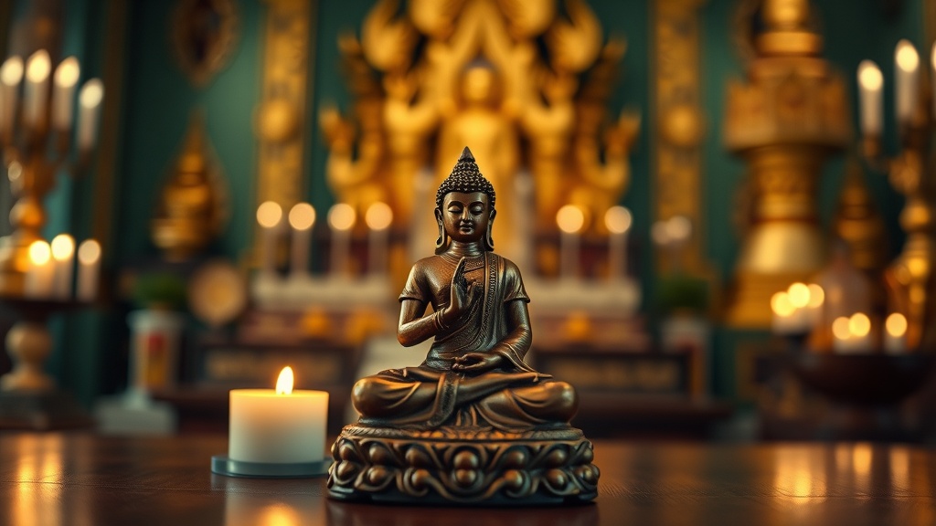 Statuette de Tara, figure féminine vénérée du bouddhisme tibétain