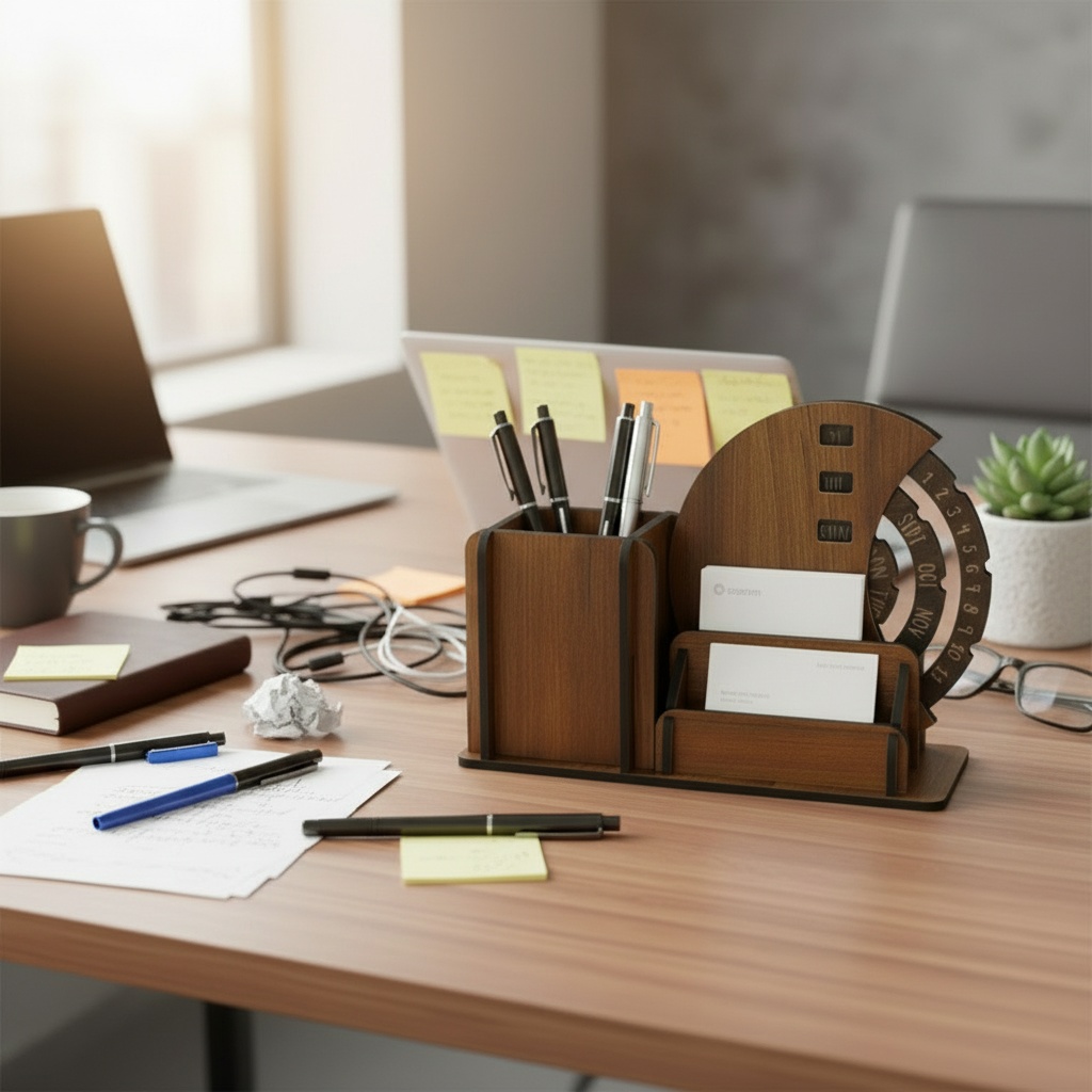 Product showing natural wood grain and craftsmanship details