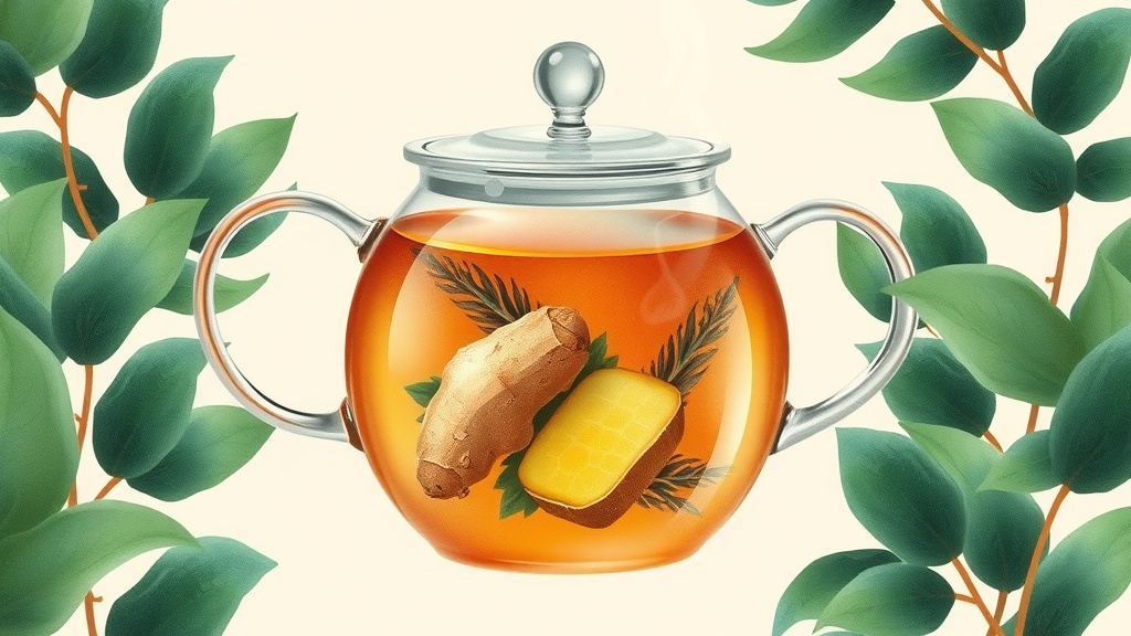 Chá de Gengibre e Própolis: Receita para Tosse Seca