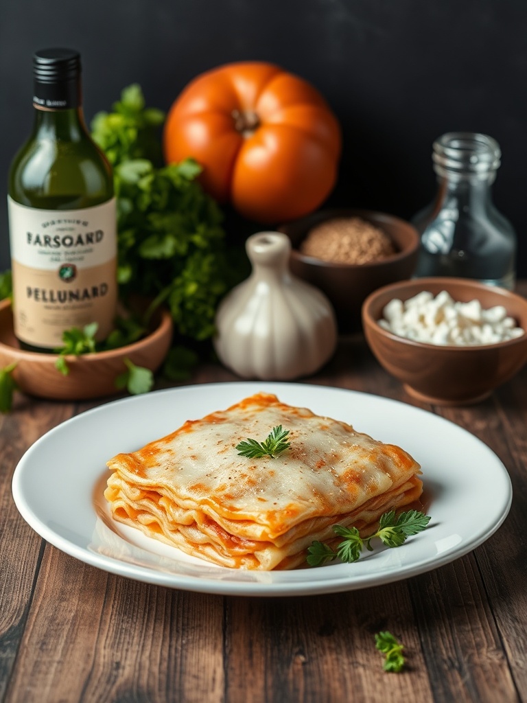 lasagne saumon epinard ingredients
