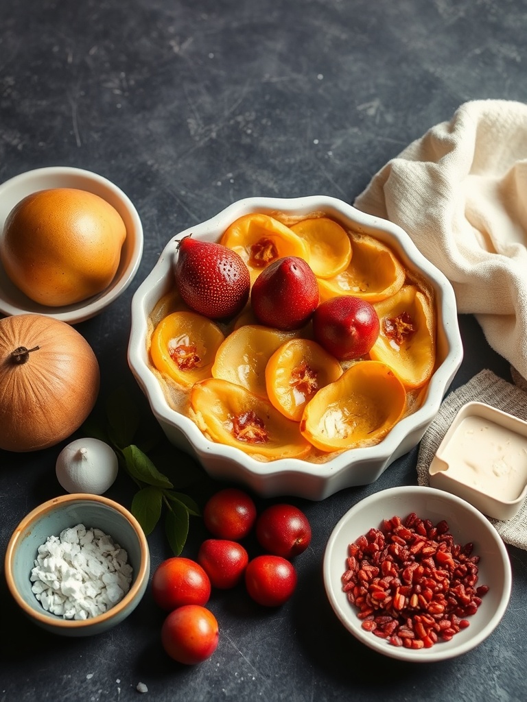clafoutis pommes ingredients