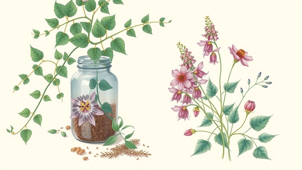 Remédio Caseiro para Insônia: Passiflora e Valeriana