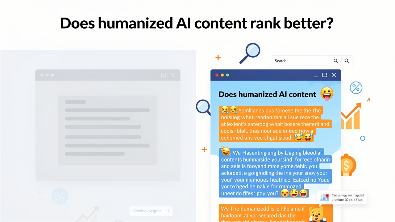 Does Humanized AI Content Rank Better?