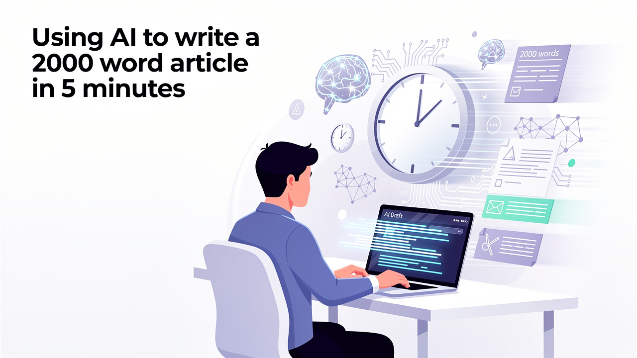 Write 2000 Word Article in 5 Minutes AI