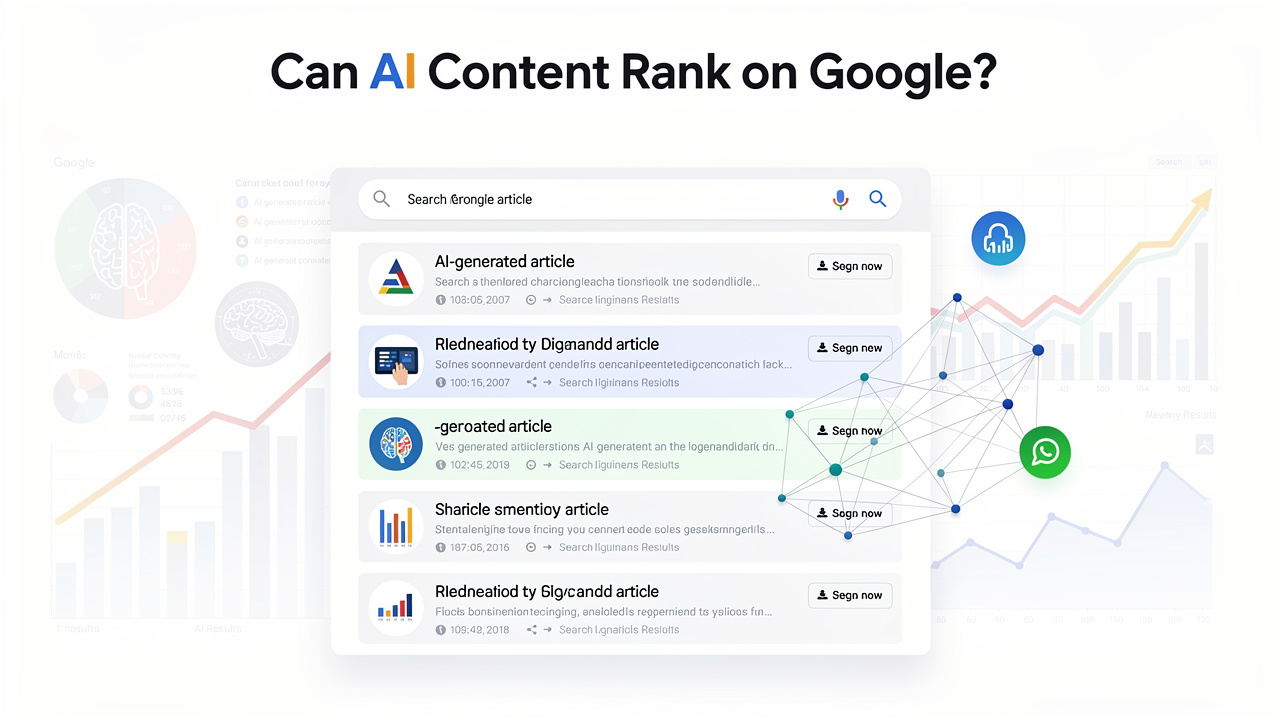 Can AI Content Rank on Google Successfully?