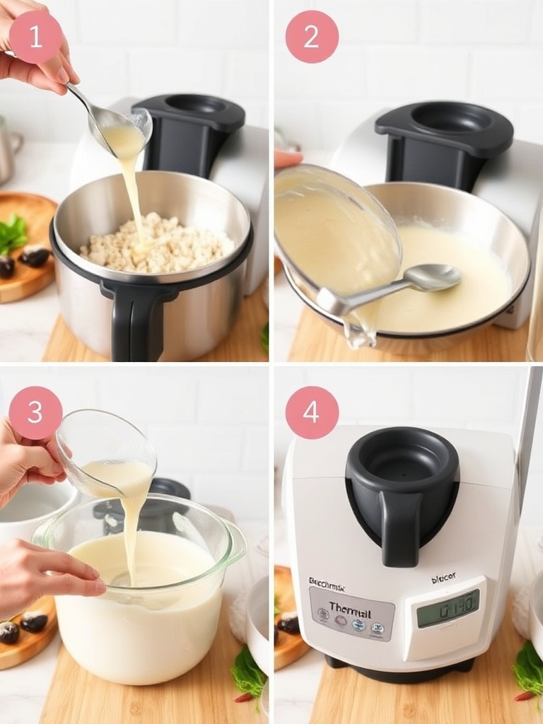 bechamel thermomix preparation
