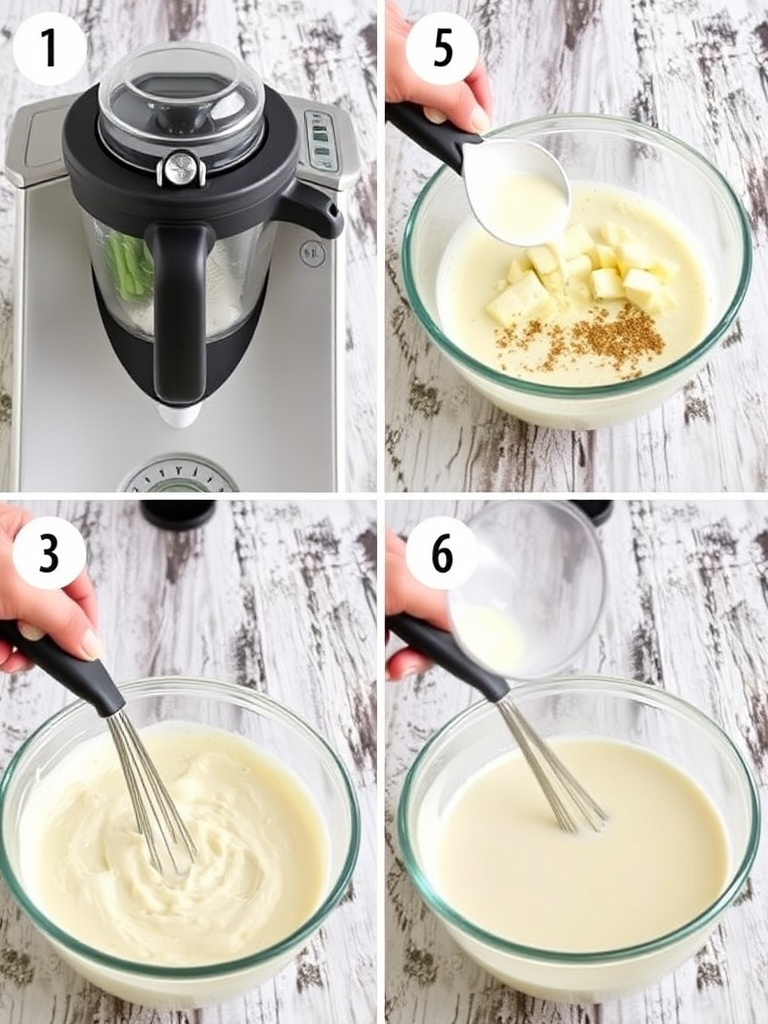 bechamel thermomix preparation