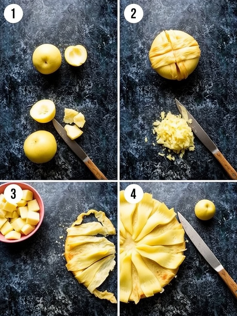 galette pomme de terre preparation