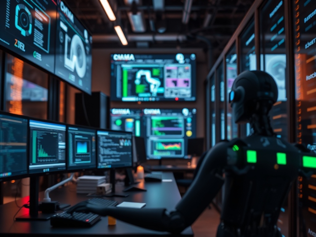 Illustration of AI-assisted database development transforming software engineering in 2026