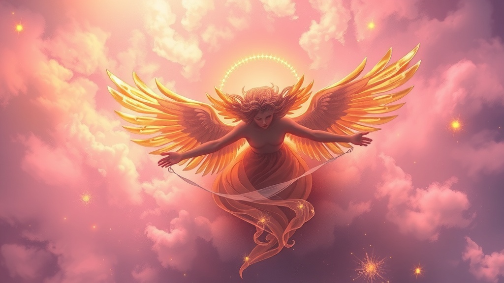 Sonhar com Arcanjo Chamuel: Amor Divino e Harmonia