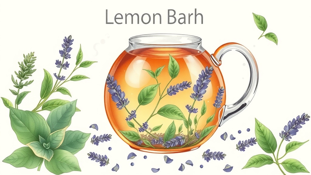 Chá de Cidreira com Lavanda: Receita Relaxante