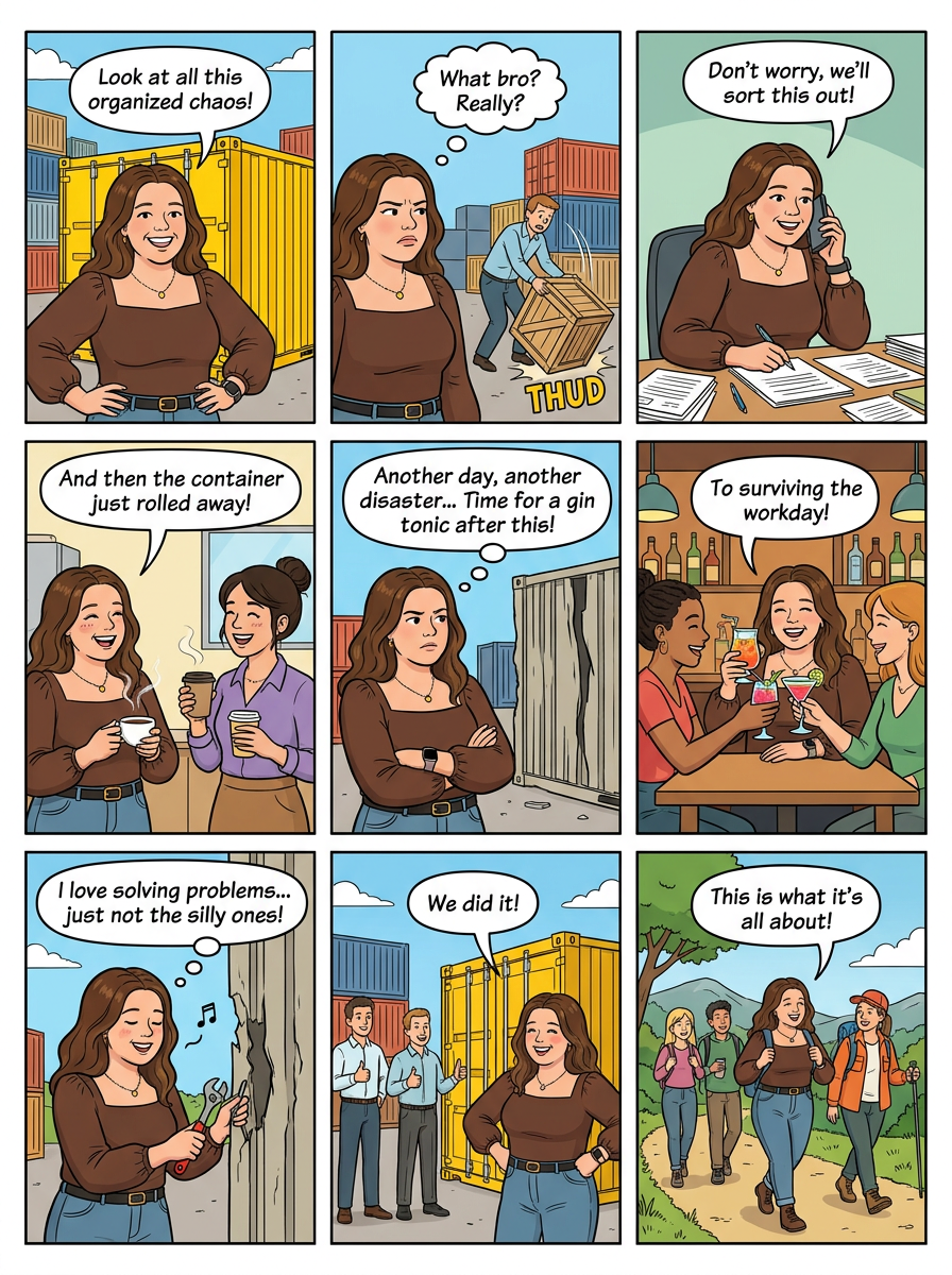 Comic story board