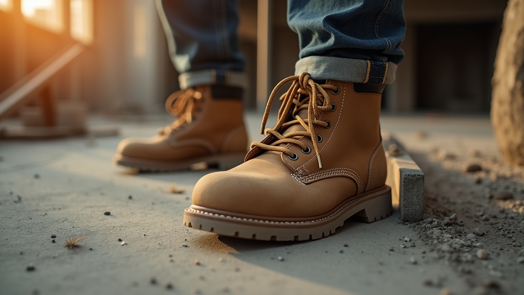 Best breathable socks for work boots on a dusty jobsite