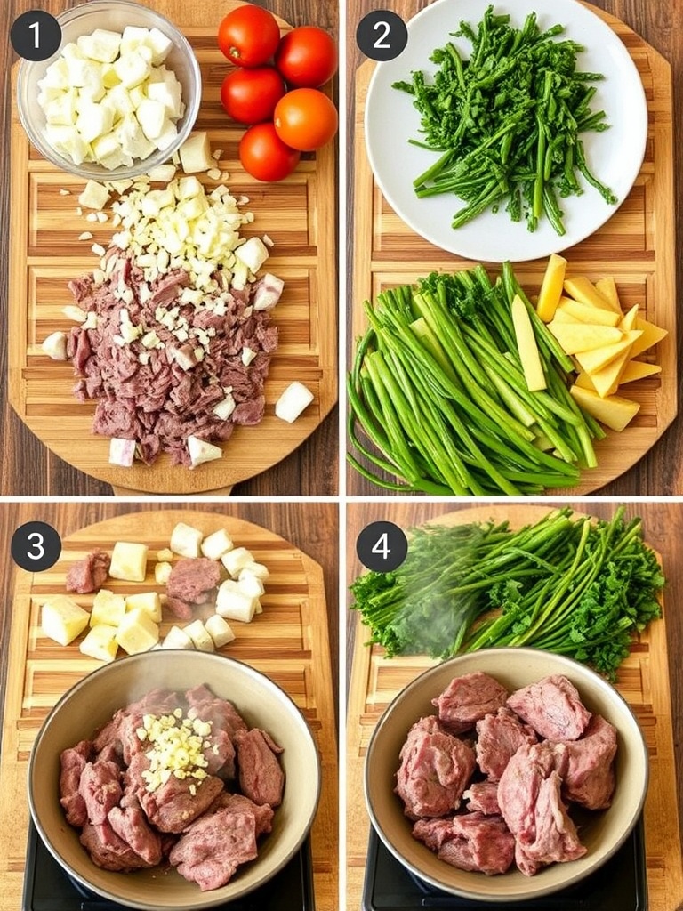 boeuf au carotte preparation