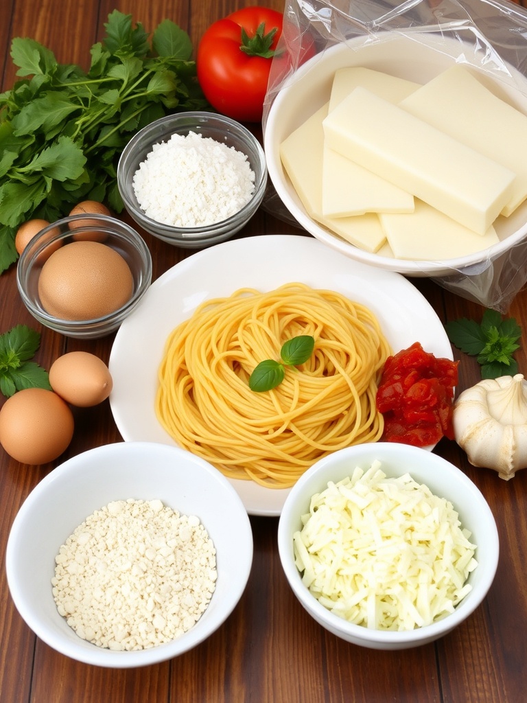 spaghetti bolognaise ingredients