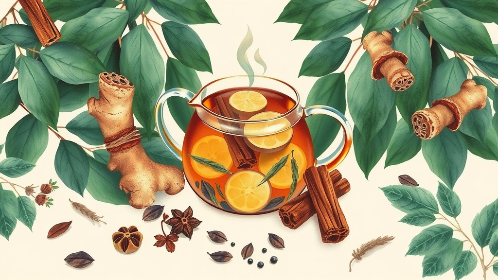Chá de Gengibre e Canela: Receita Anti-inflamatória