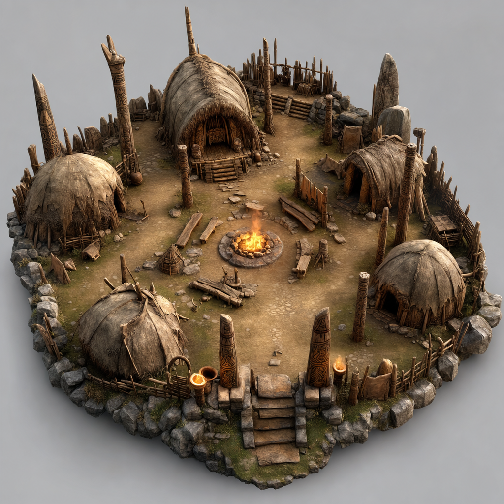 Stone Age Village (2)