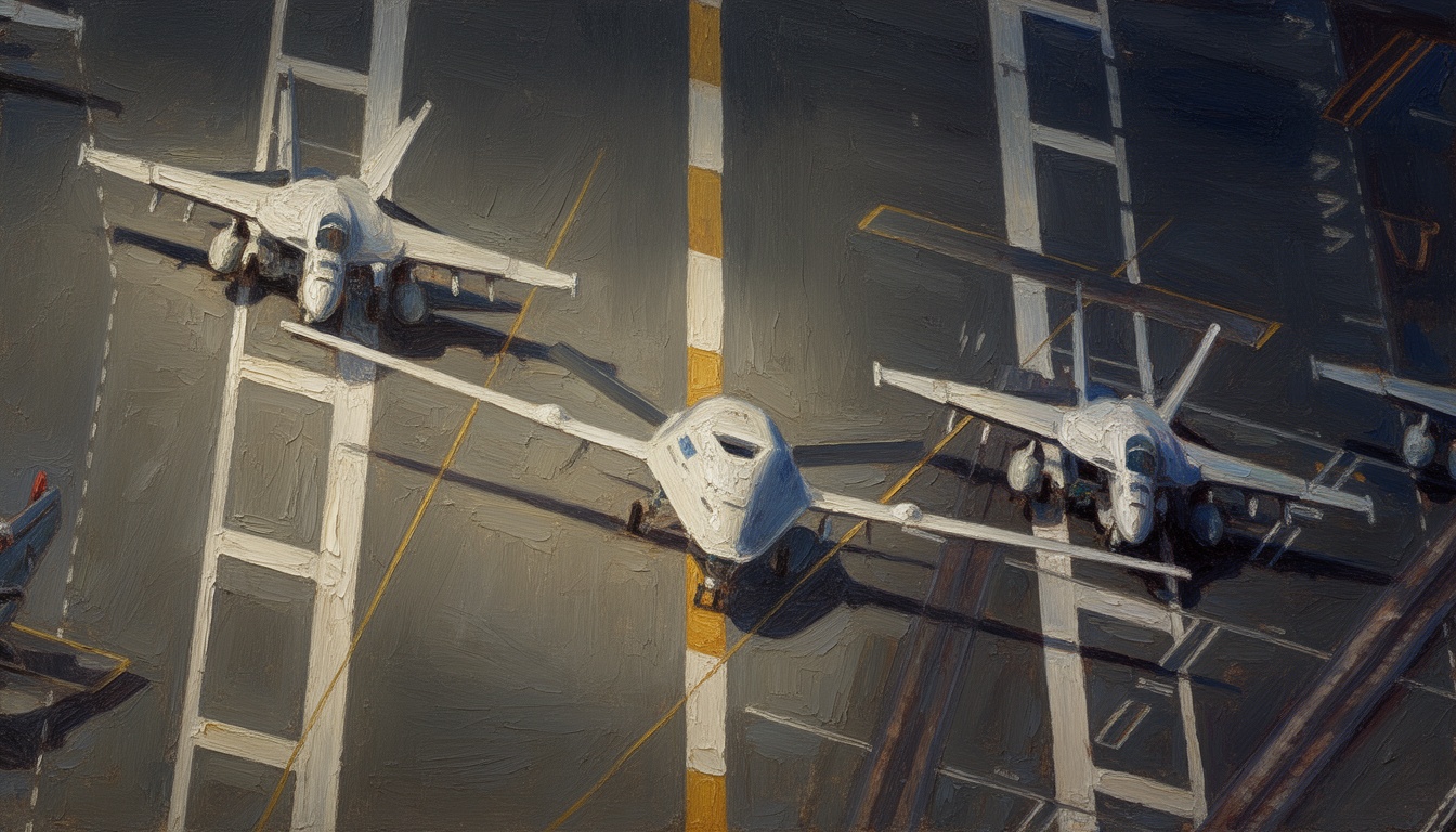 MQ-25 Stingray Demonstrator Deployed on USS Nimitz Deck