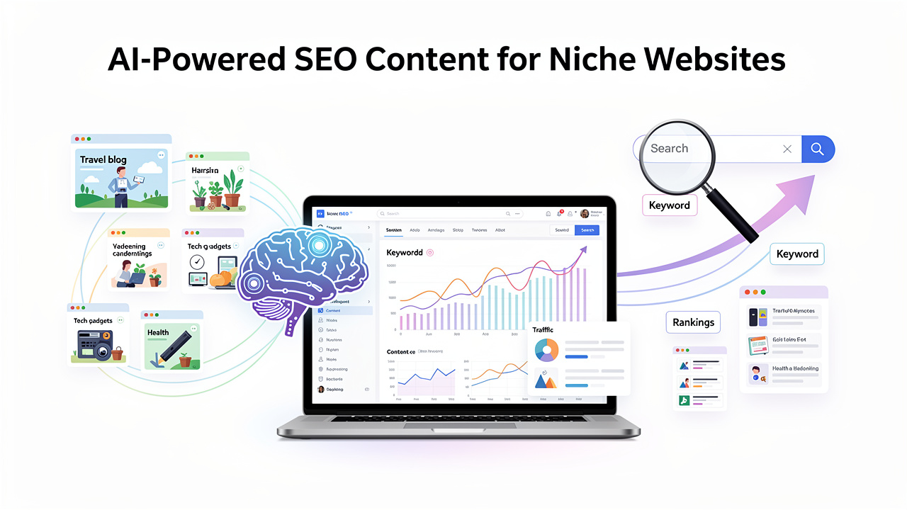 AI SEO Content for Niche Websites: A Practical Guide