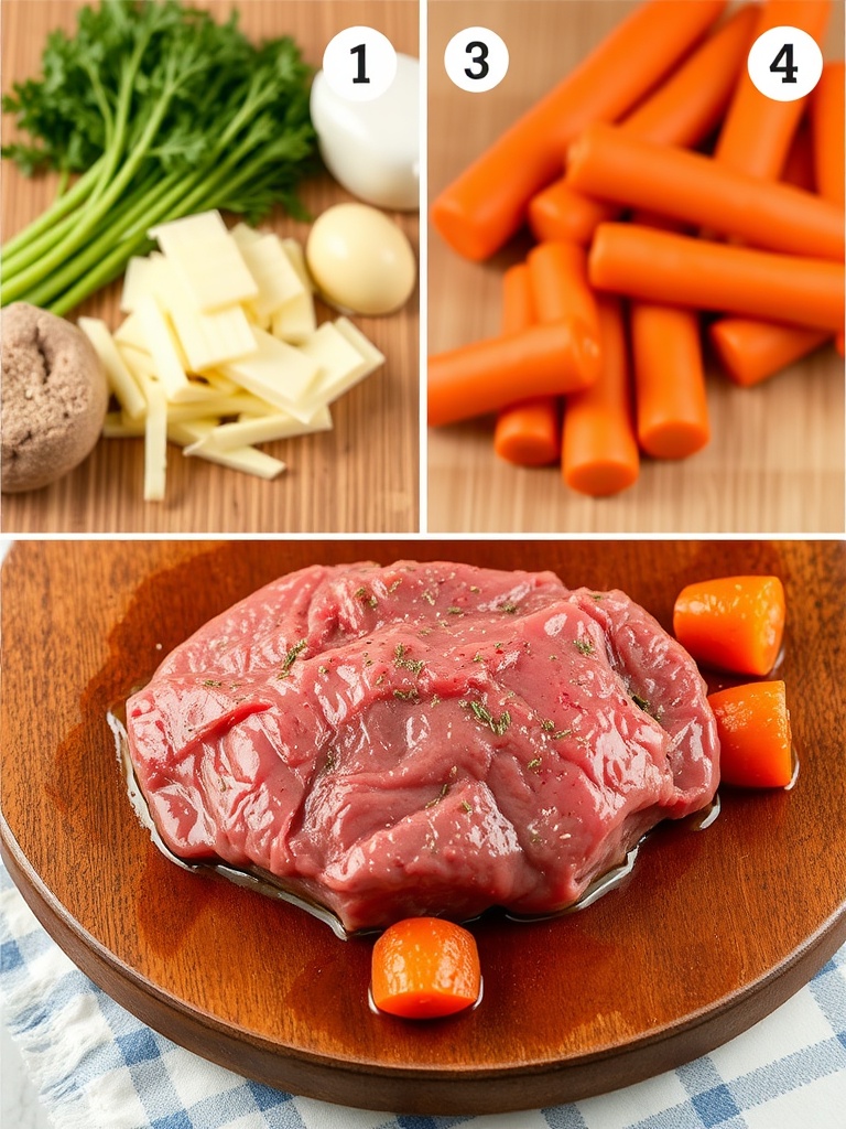 boeuf aux carottes preparation
