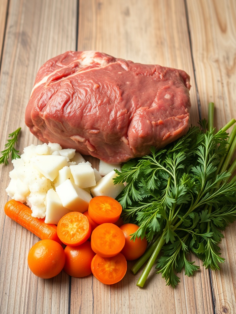 boeuf aux carottes ingredients