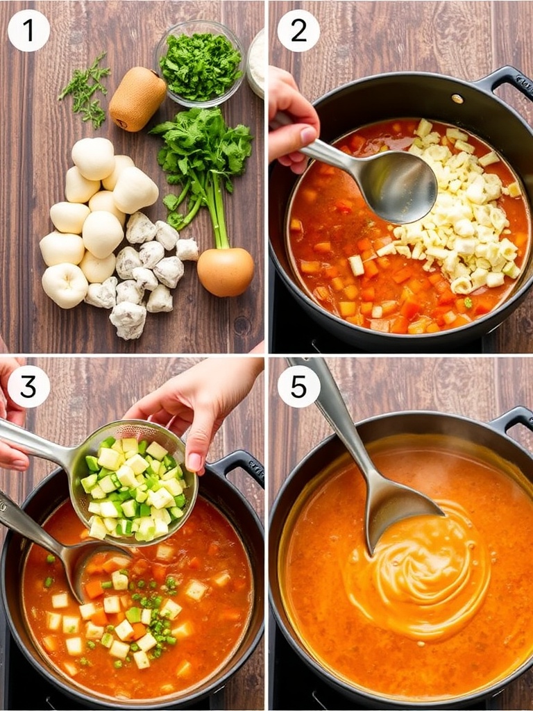 soupe preparation