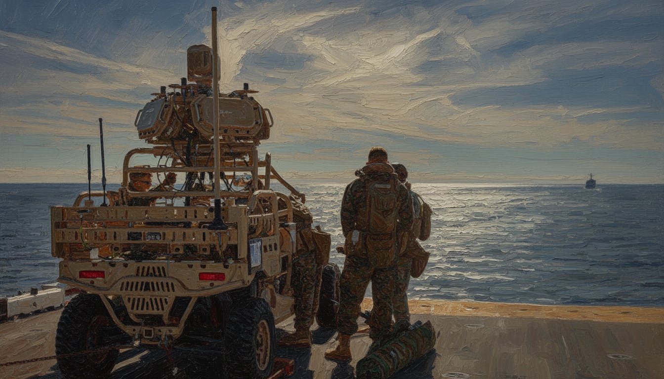 USMC Awards $20 Million Contract for Autonomous Ground Vehicles