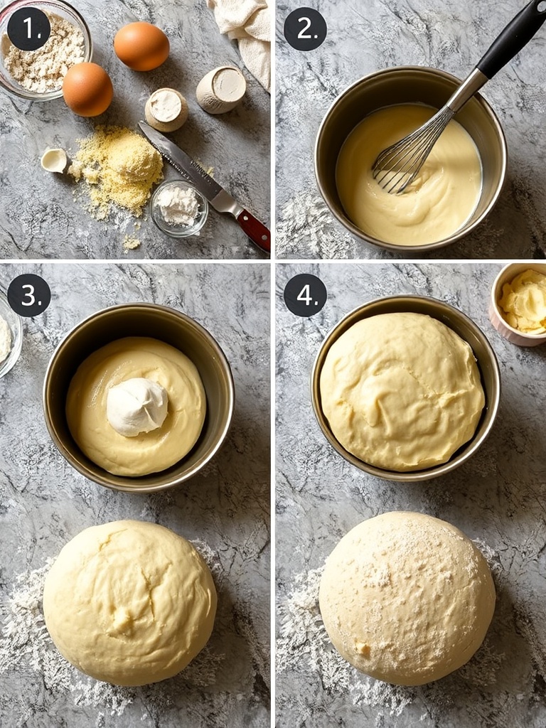 brioche perdu preparation