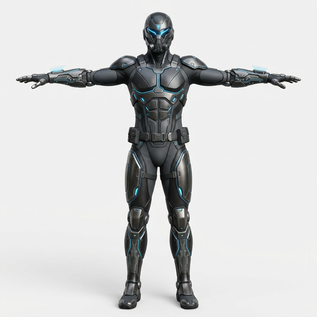 Cybernetic Stealth Ninja (3)