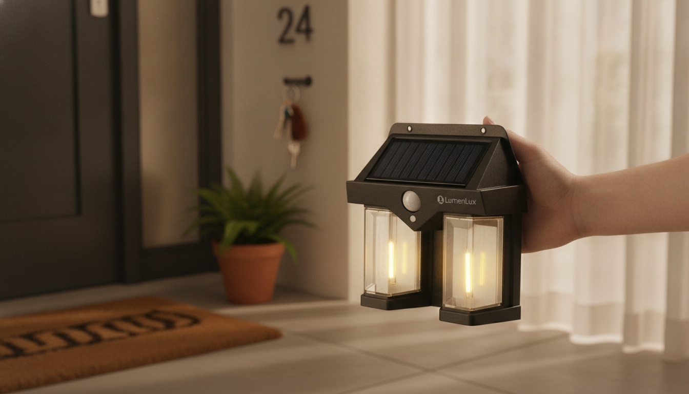 Zero electricity bills, brilliant outdoor lighting