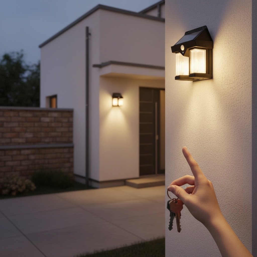 Gentle ambient lighting for outdoor relaxation