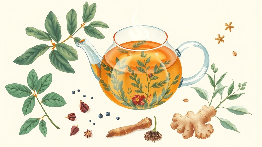 Infusão de Arruda e Gengibre Passo a Passo