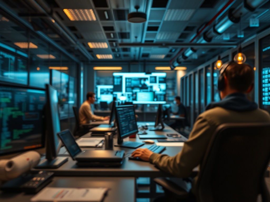 Illustration of access control concepts emphasizing AI-driven knowledge management and organizational security