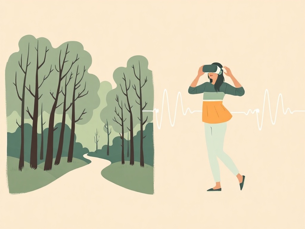 Image for VR Nature vs. Real Nature: EEG Study Tests Cognitive Restoration in ADHD Adults
