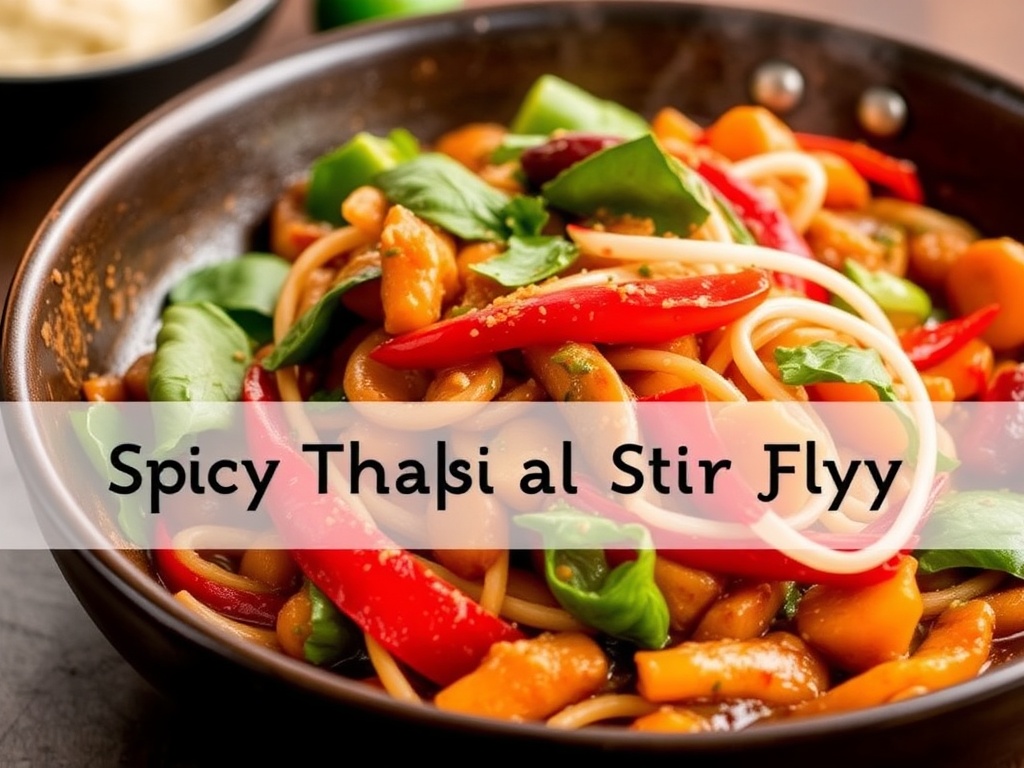 Spicy Thai Basil Stir Fry: Bold Flavors in 20 Minutes