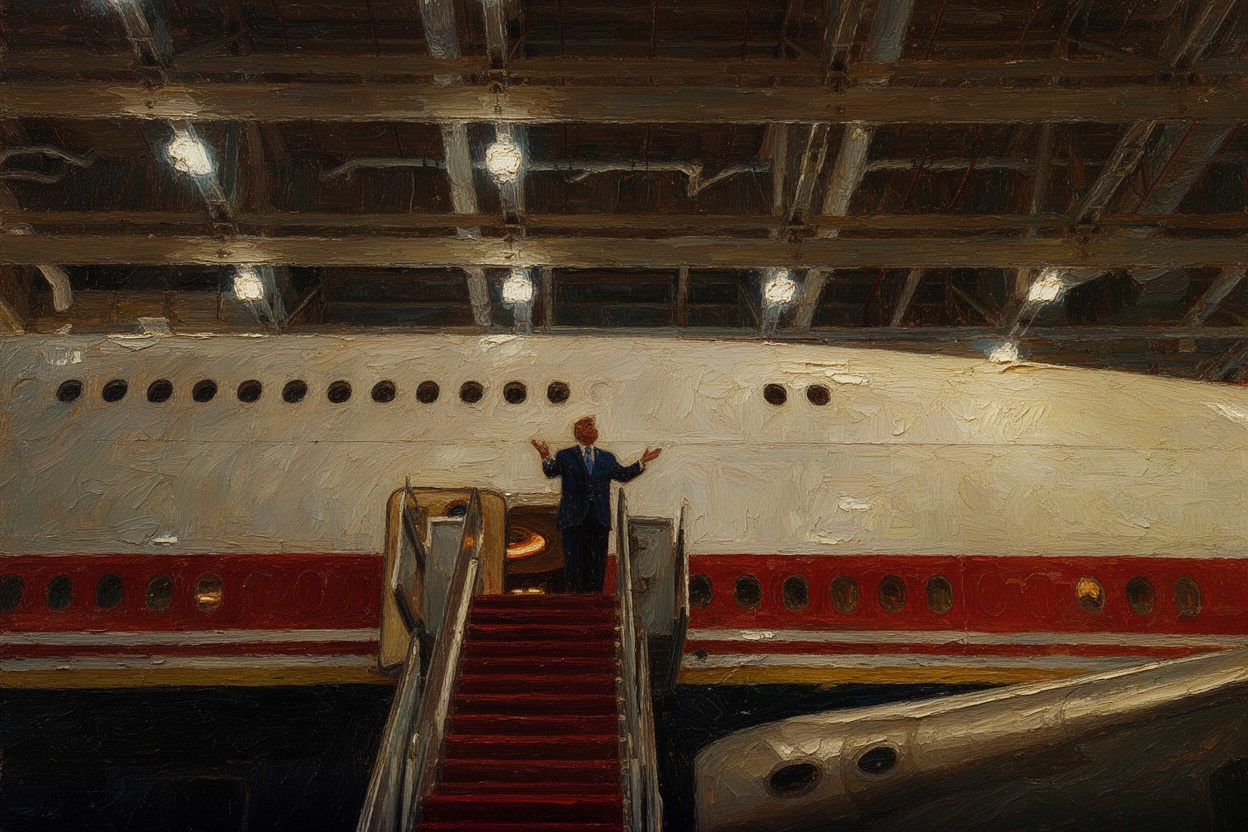 Trump to Fly on Qatari-Donated Air Force One