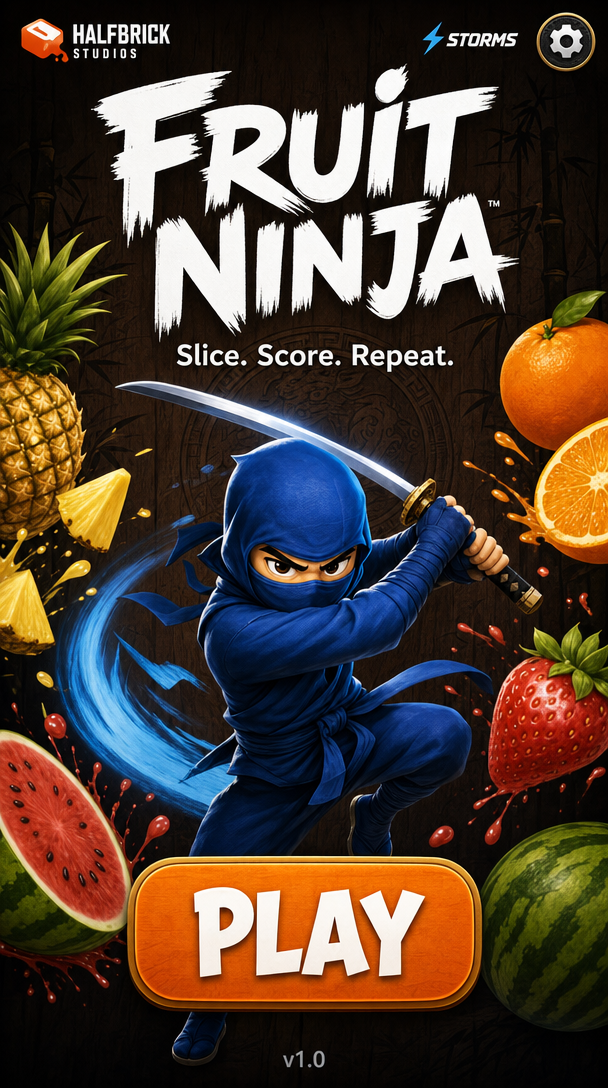 Fruit Ninja Home Screen (2 / 2)