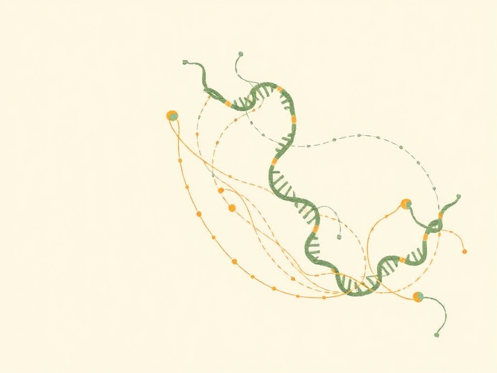 Image for Aging Silences Long Genes While Splicing Errors Reshape Cellular Identity