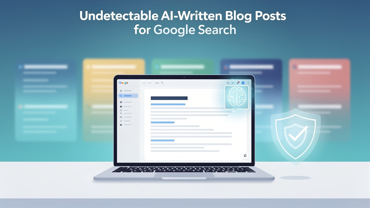 Undetectable AI Blog Posts for Google: Complete Guide