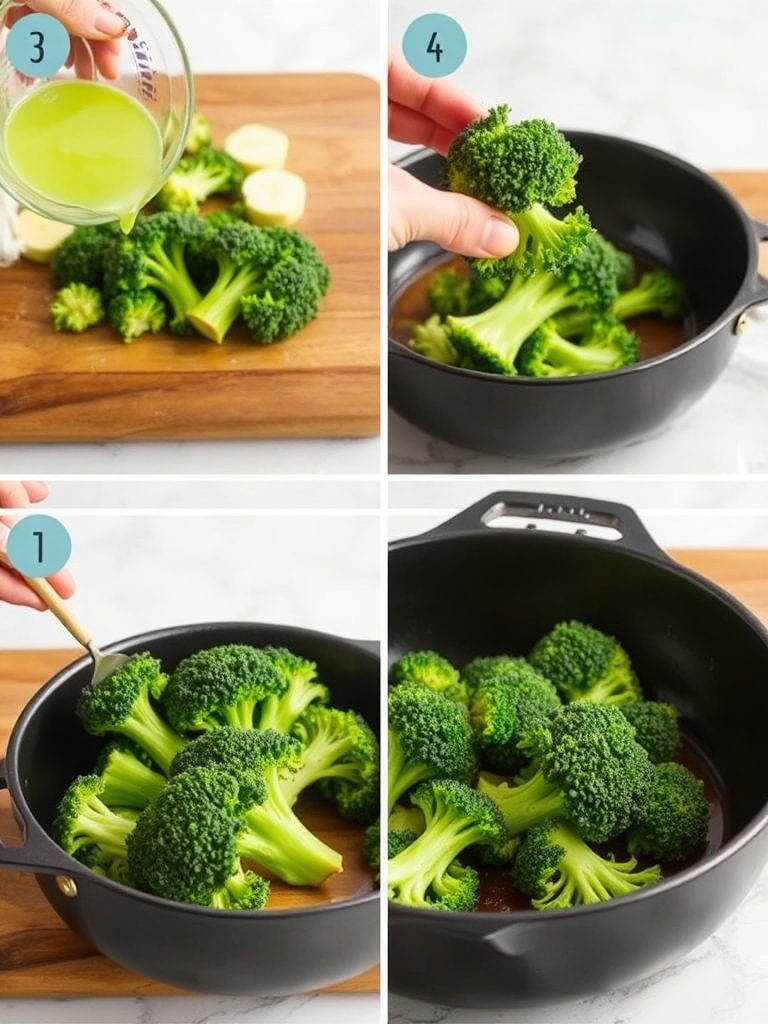 brocoli recette preparation