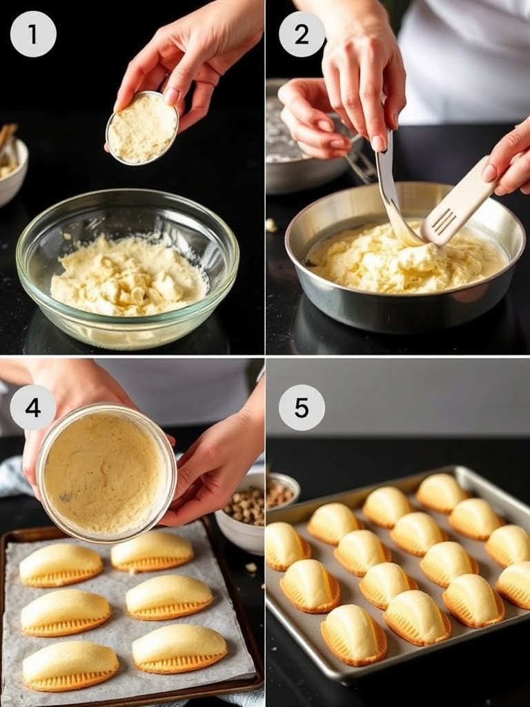 recette des madeleines preparation