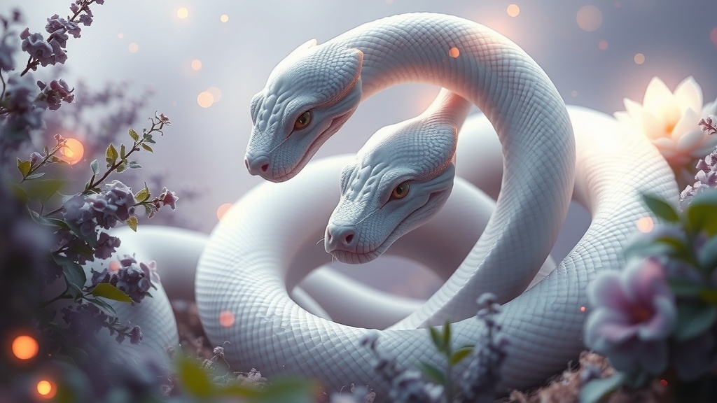 Sonhar com Cobra Branca: Significado e Renovação
