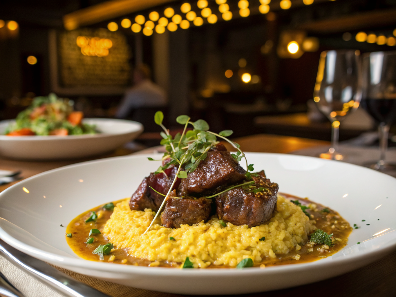 Lamb and Honey Bastilla with Saffron Couscous