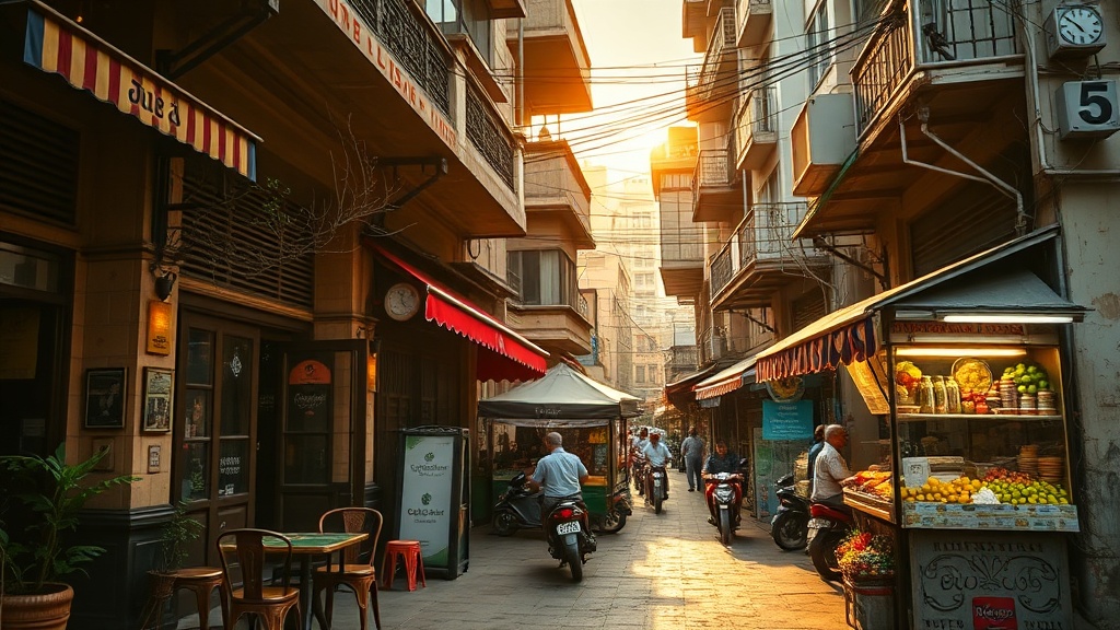 Street life in Mumbai