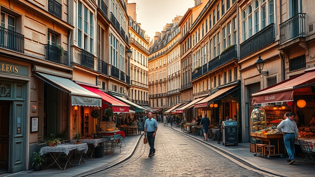Street life in Bordeaux