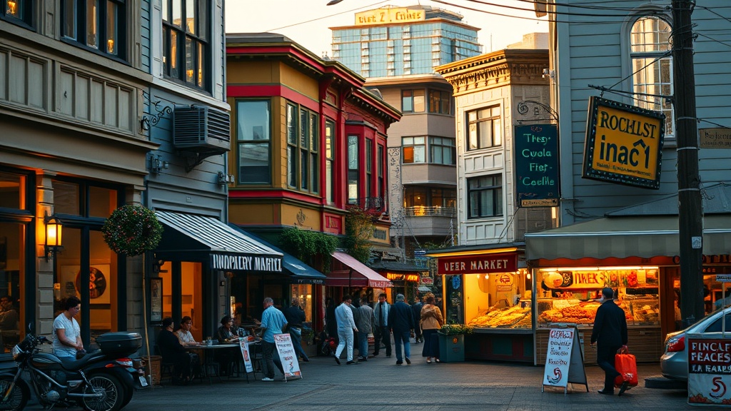 Street life in Vancouver